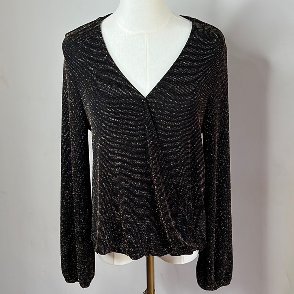 ANTHROPOLOGIE if by sea Elegant Long Sleeve Women's Top stretch size
order #27